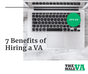 7 Benefits of hiring a virtual assisitant VA - Blog header image