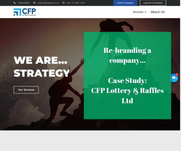 Re-branding a company... Case Study_ CFP Lottery & Raffles Ltd